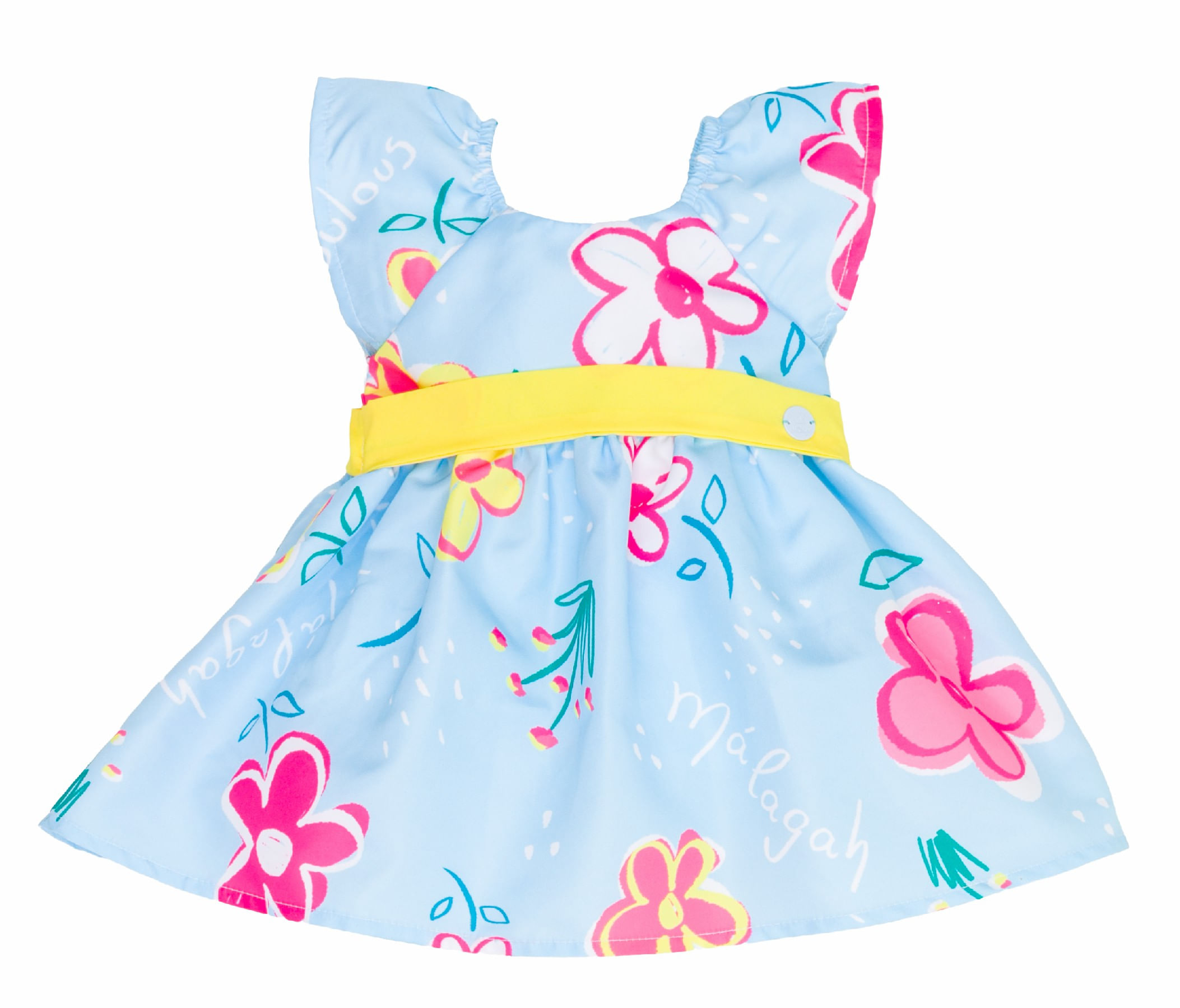 Vestido-De-Festa-Estampado-Com-Cinto-