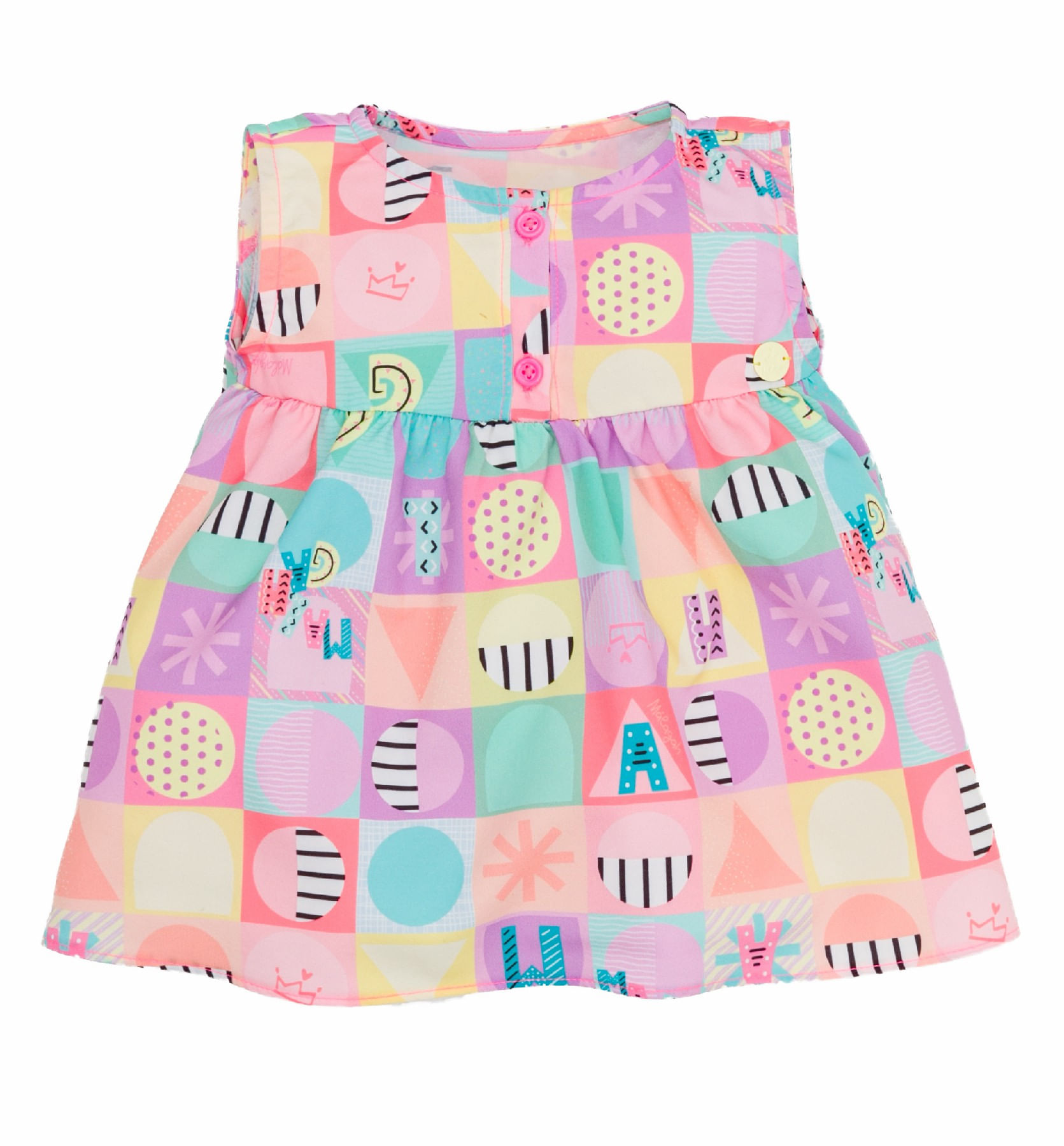 Vestido-Com-Vista-No-Decote-E-Calcinha-Neon