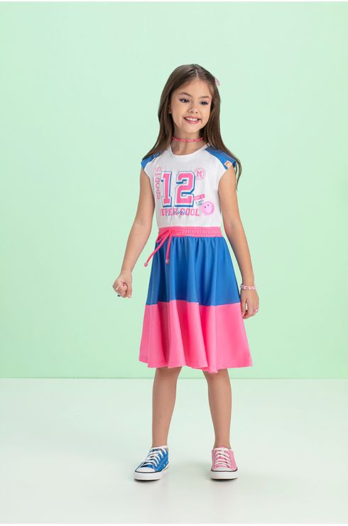 Vestido Midi College Manga Muscle