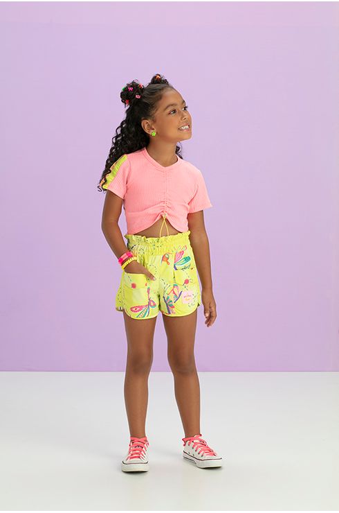 Conjunto Blusa E Short