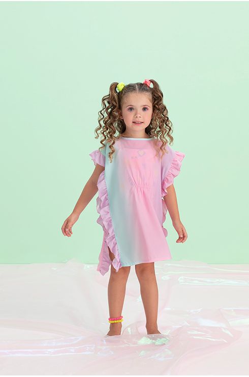 Saída De Banho Estampada Com Babadinho