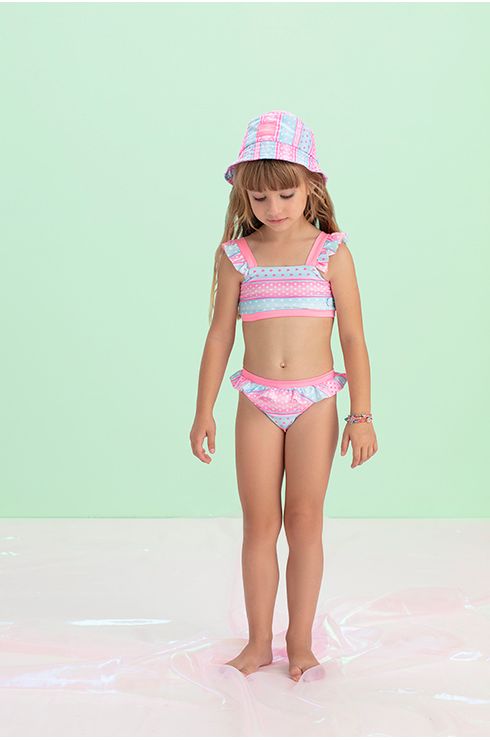 Bucket Estampado Com Etiqueta Frente