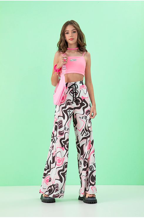 Top Liso Com Alças