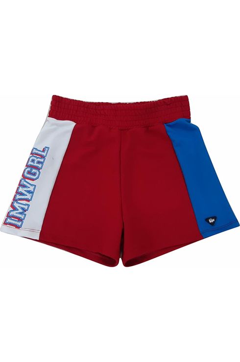 Short Moletom Recorte Lateral