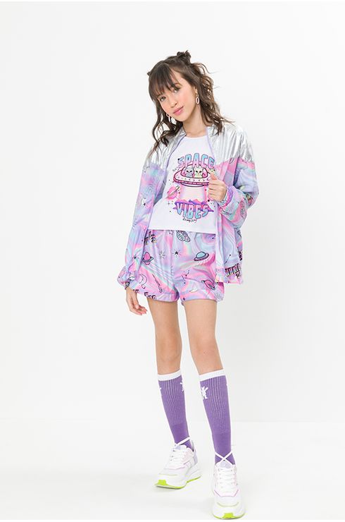 Jaqueta Alongada Estampada