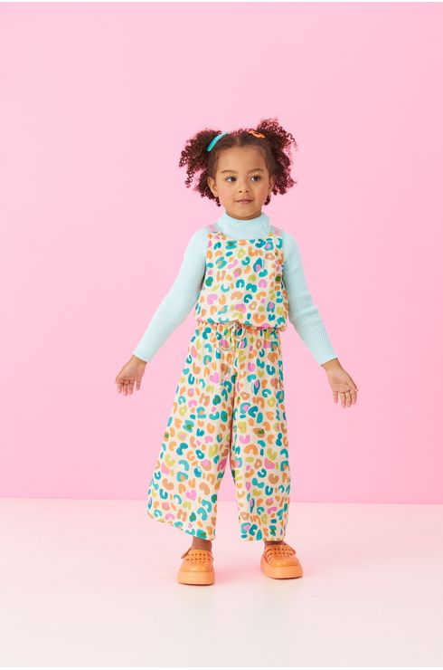 Macação De Viscose Com Alça Personalizada