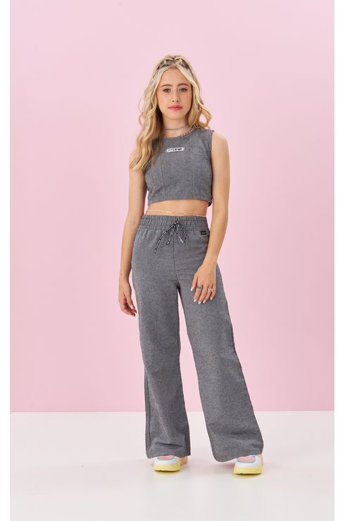 Blusa Cropped Black