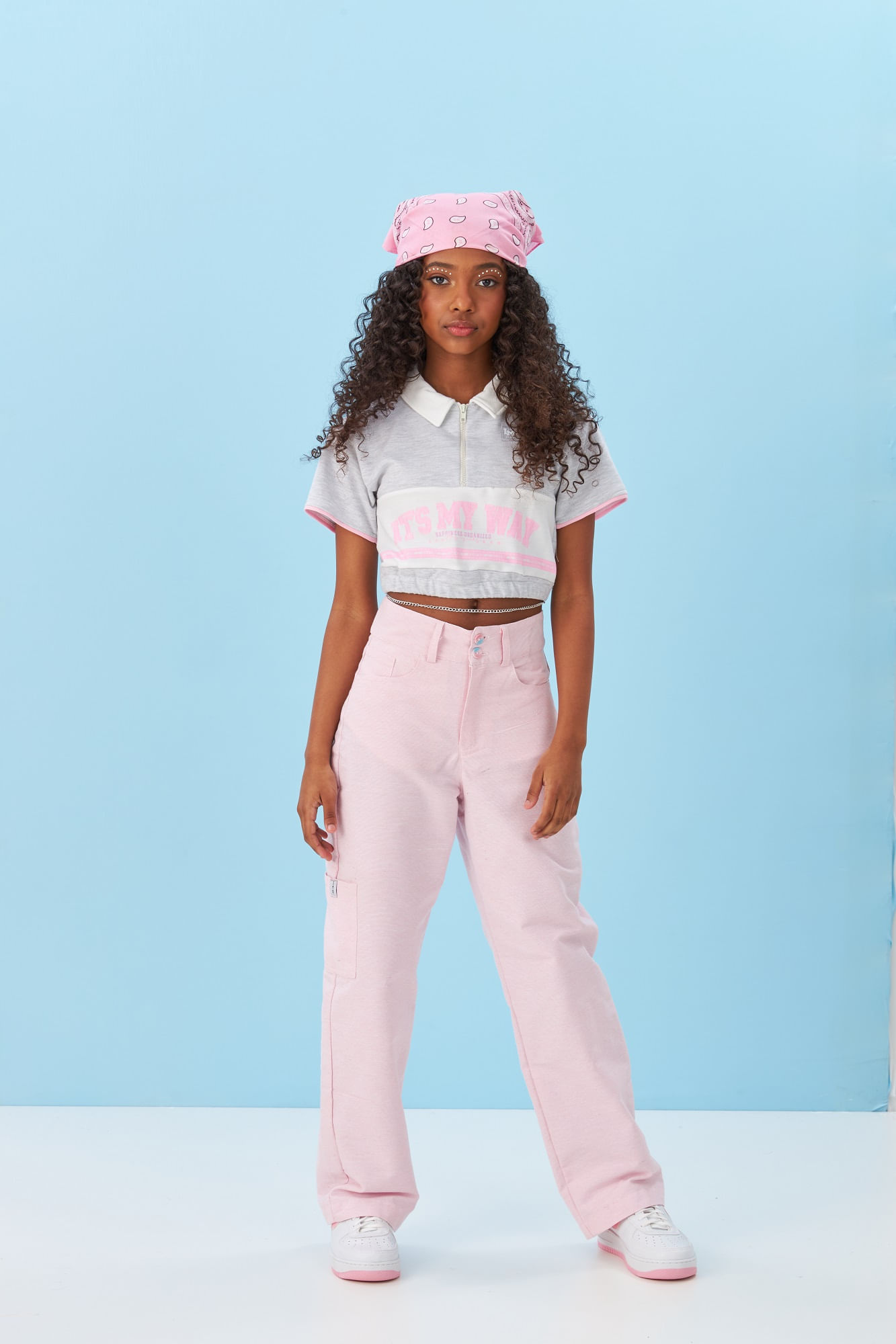 Blusa-Manga-Curta-Mscla-Com-Gola-De-Camisa-E-Ziper-Tratorado