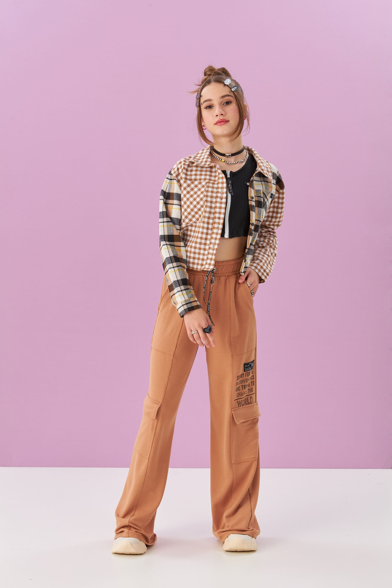 Camisa-Xadrez-Em-Tons-Terrosos-Com-Bolso
