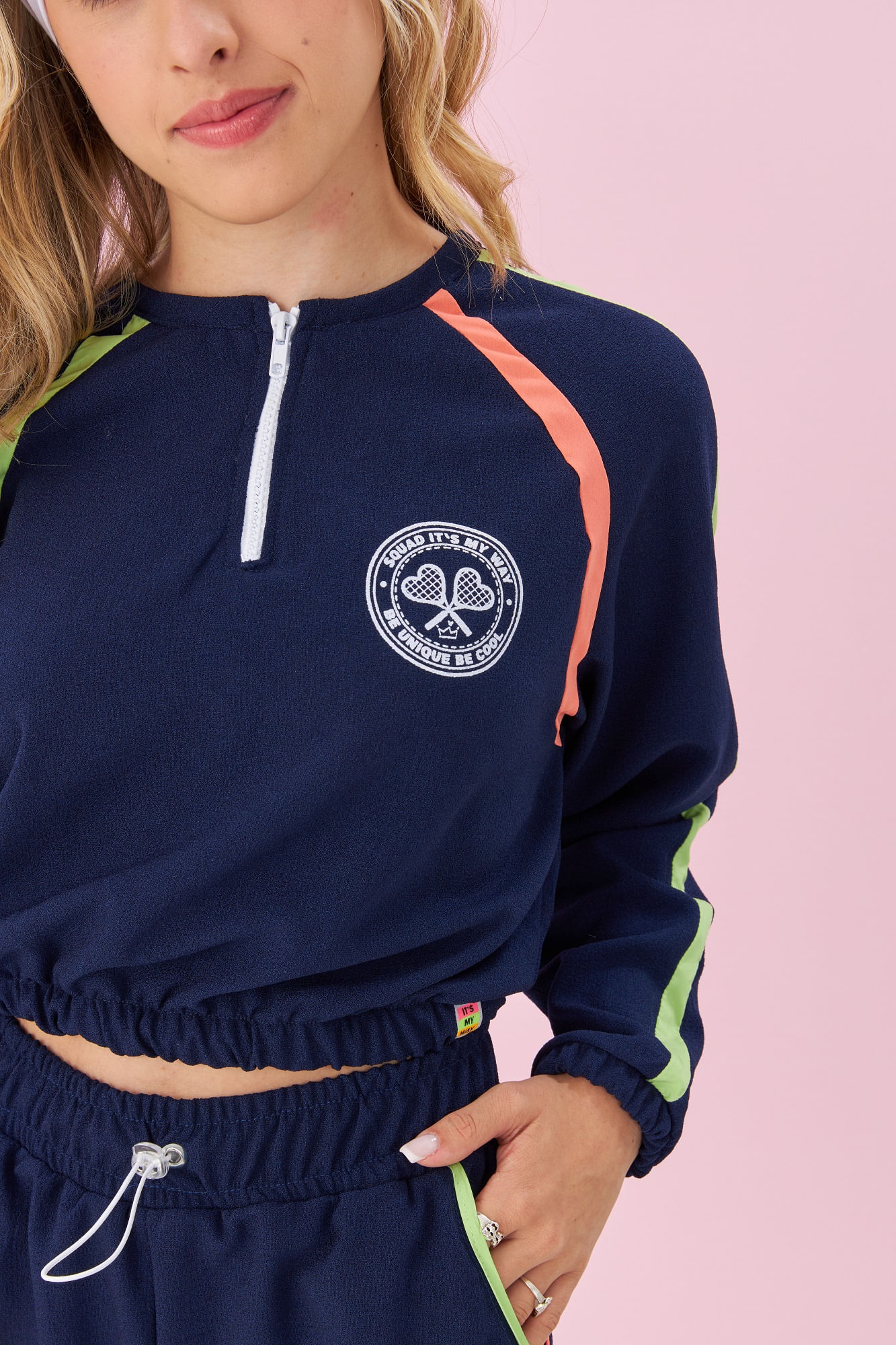 Blusa-Manga-Longa-Cropped-Com-Abertura-De-Ziper