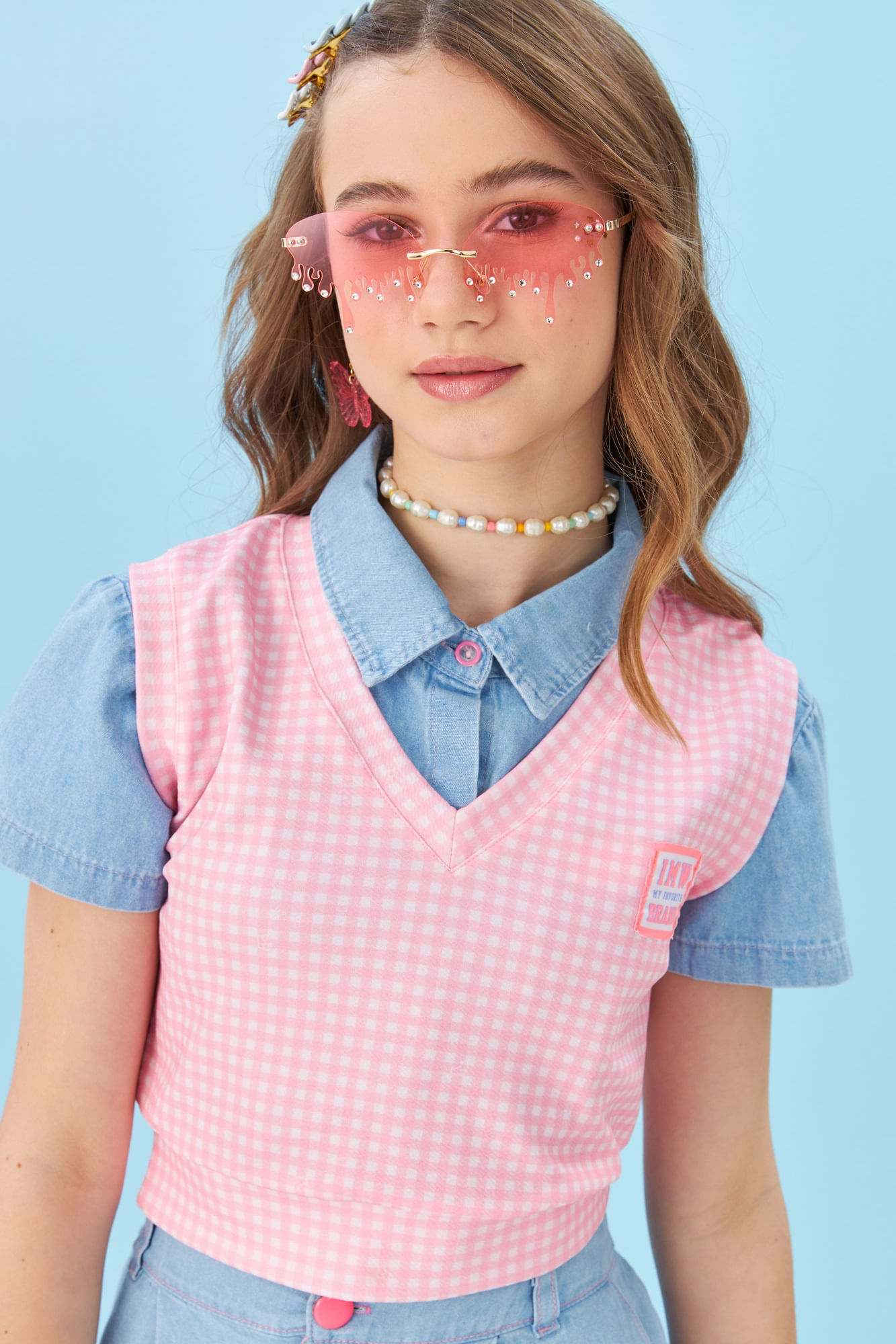 Camisa-Manga-Curta-Cropped-Ampla-Com-Bolso-Transparente