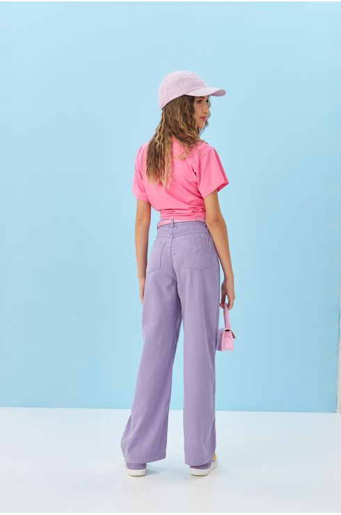 Blusa Lisa Com Silk Frente