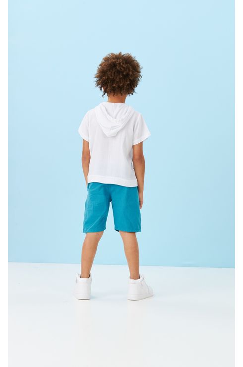 Blusa Com Capuz E Bolso Canguru