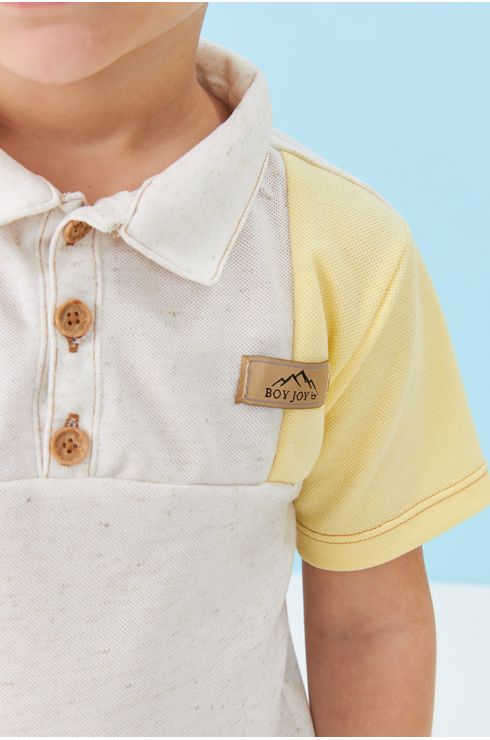 Camisa Polo Em Piquet De Linho