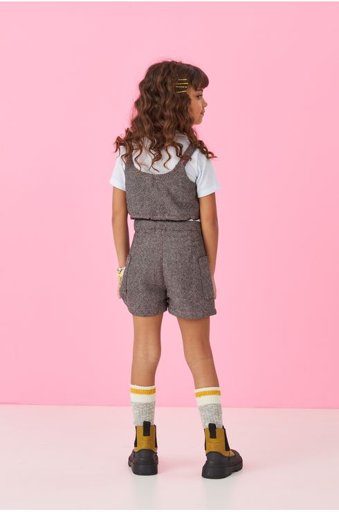 Blusa Canelada Com Gola