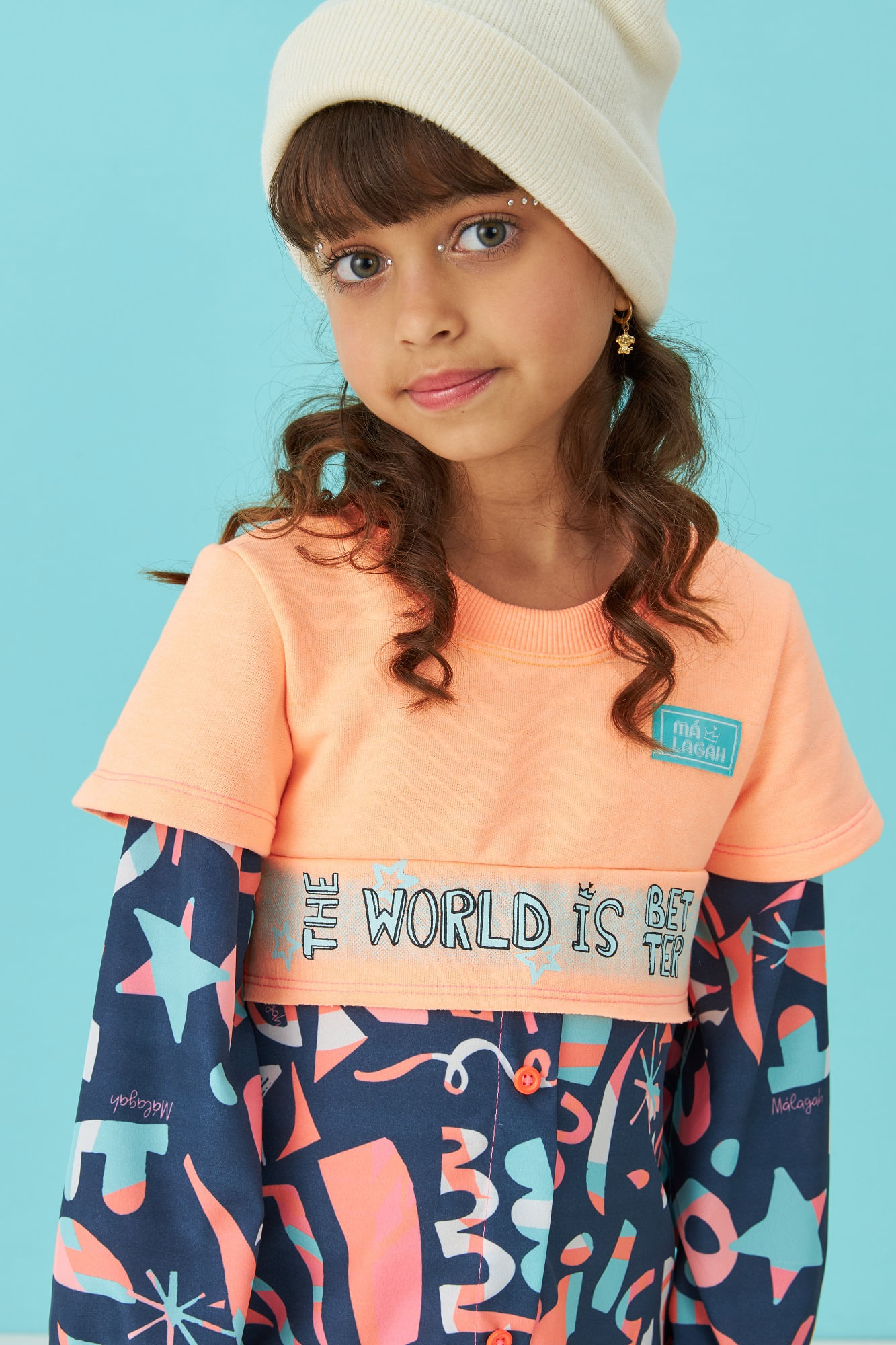 Vestido-Manga-Longa-Chemise-Com-Sobreposicao-De-Moletom