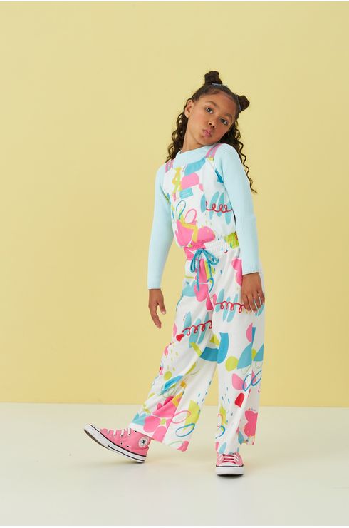 Macação Estampado Com Alça Personalizada