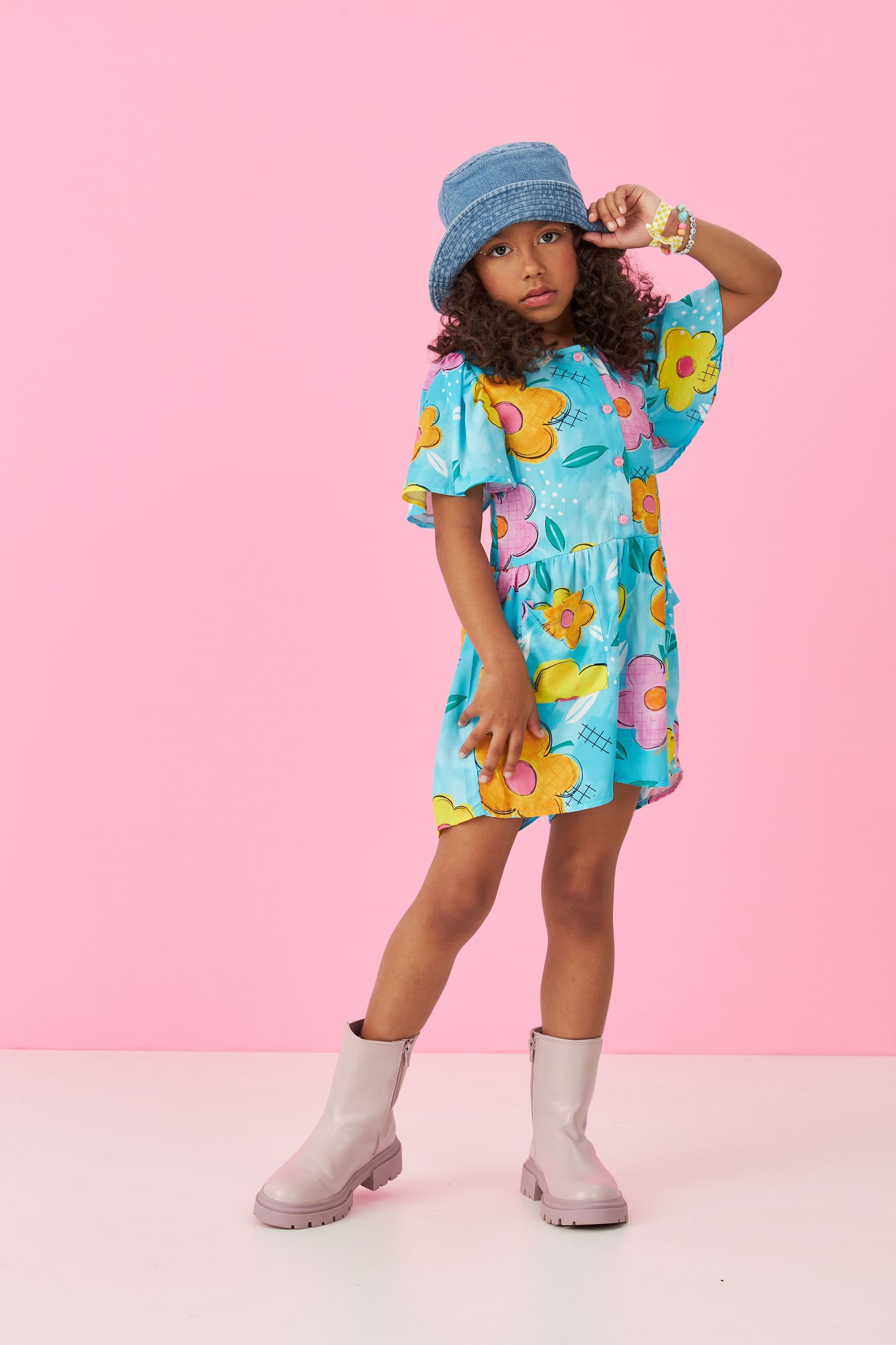 Macacao-Estampado-De-Viscose-Com-Manga-Ampla