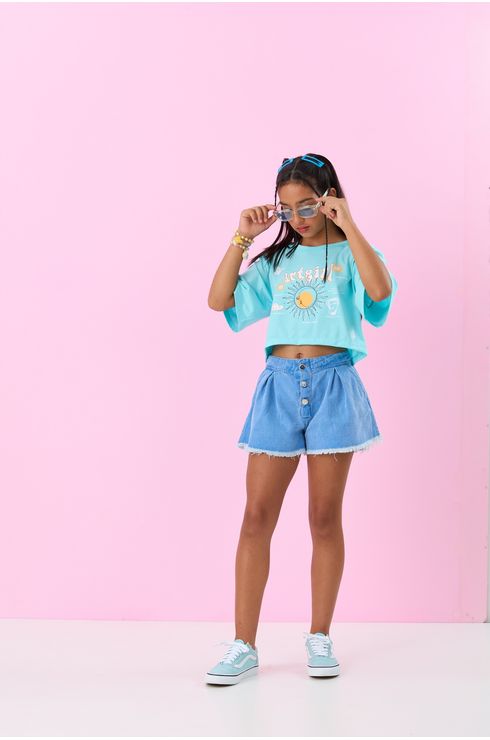Blusa Lisa Com Silk Central