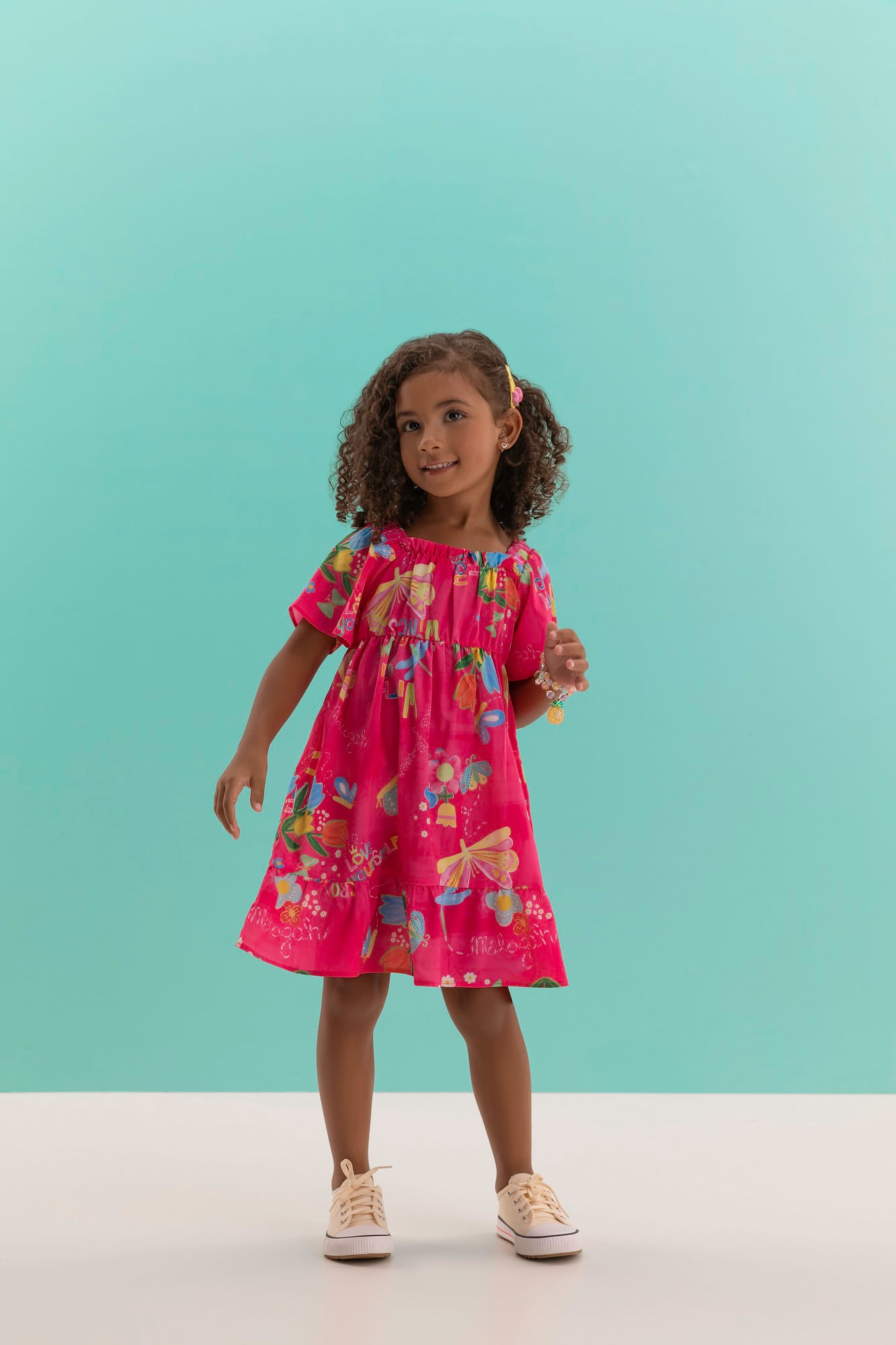 Vestido-Estampado-Manga-Gode-Com-Peito-Franzido