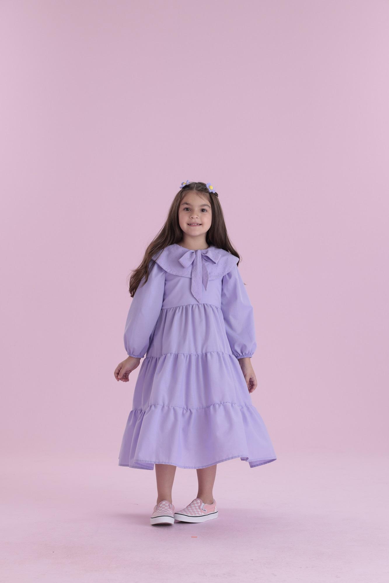 Vestido-Manga-Longa-Com-Gola-Boneca-E-Laco