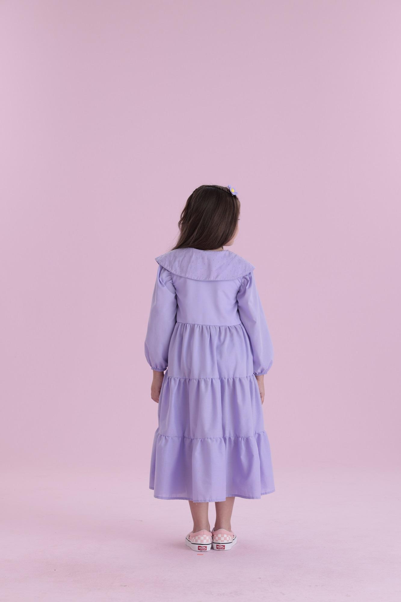 Vestido-Manga-Longa-Com-Gola-Boneca-E-Laco