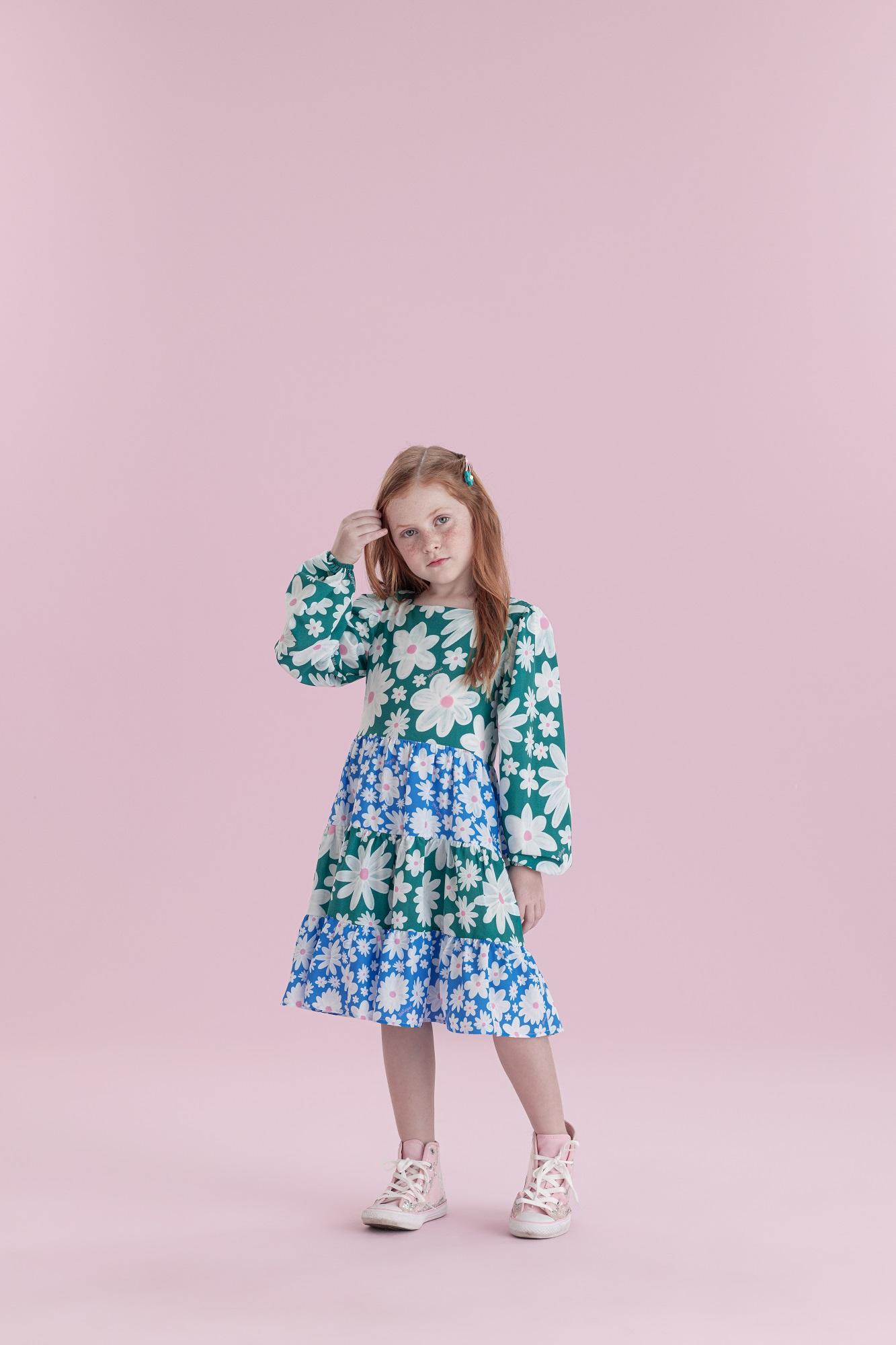 Vestido-Manga-Longa-Floral-Com-Babados