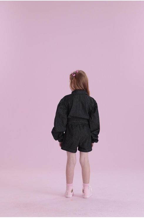 Short Clochard Com Bolso Frontal