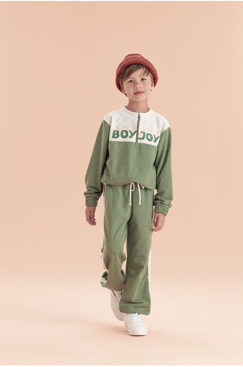 Calça Jogger Com Cós De Elástico