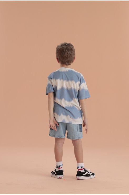 Camiseta Oversized Tie-Dye