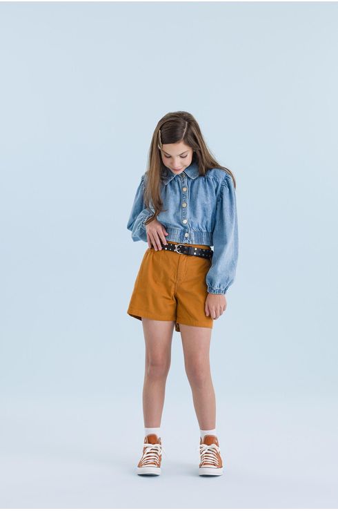 Short Em Sarja Color
