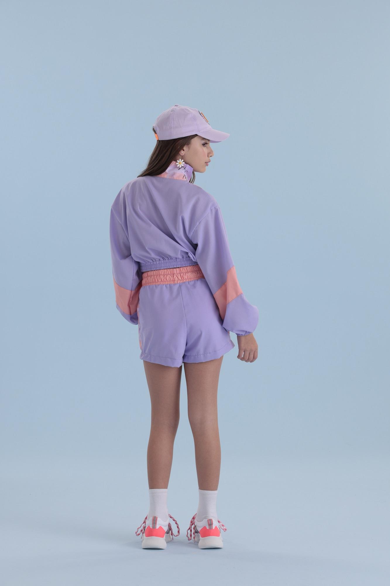 Blusa-Manga-Longa-De-Gola-Alta-Com-Cos-De-Elastico