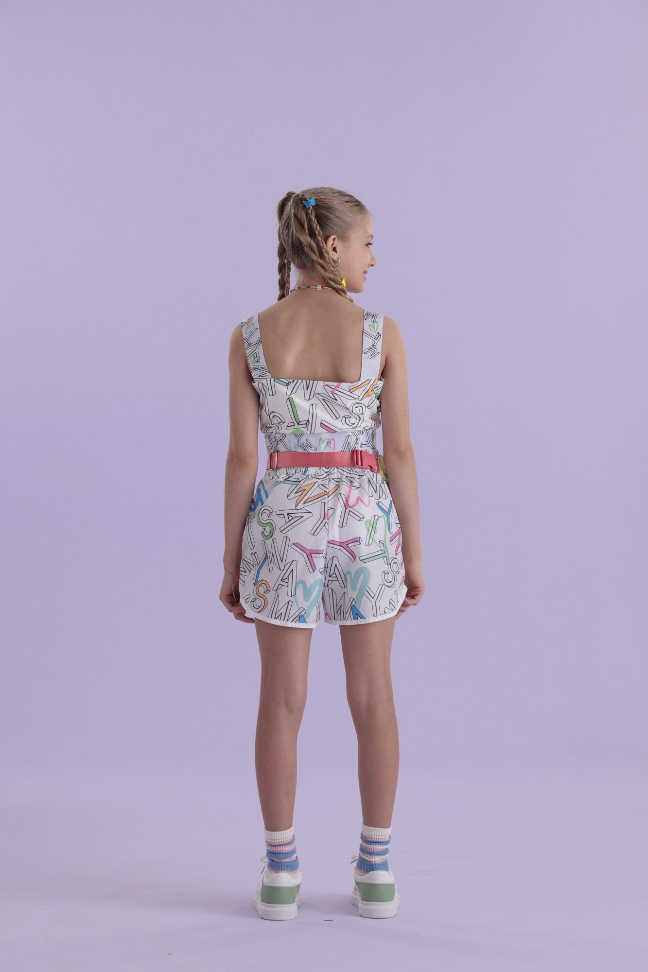 Short-Estampado-Com-Bolsos-Laterais-E-Cos-De-Elastico