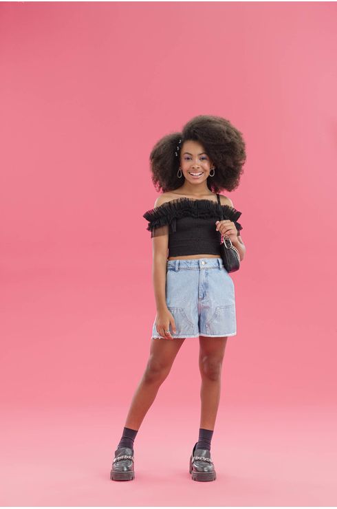Blusa Ombro A Ombro