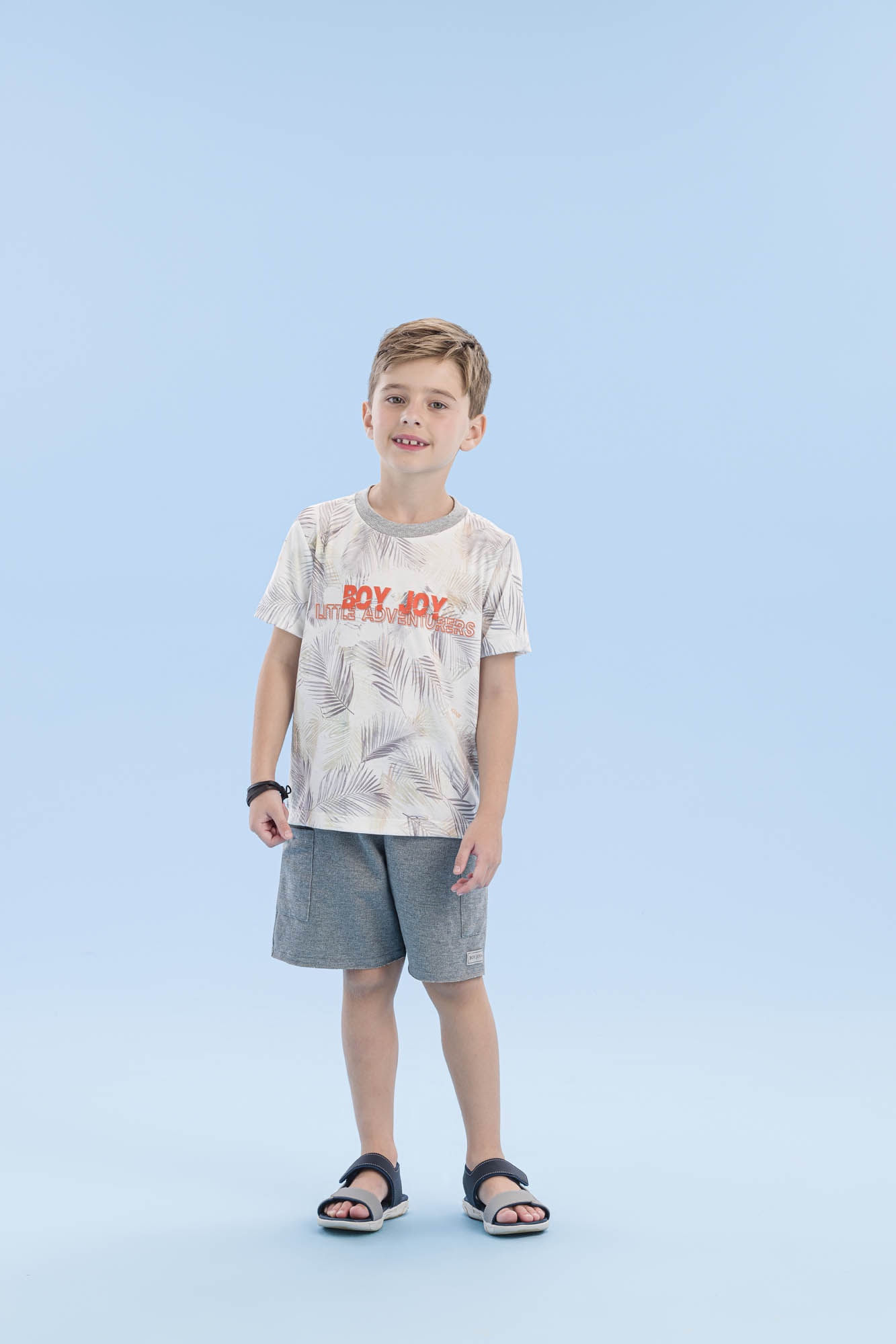 Camiseta-Com-Estampa-De-Folhagens