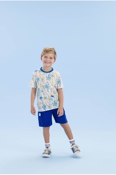 Camiseta Com Estampa Palmeiras