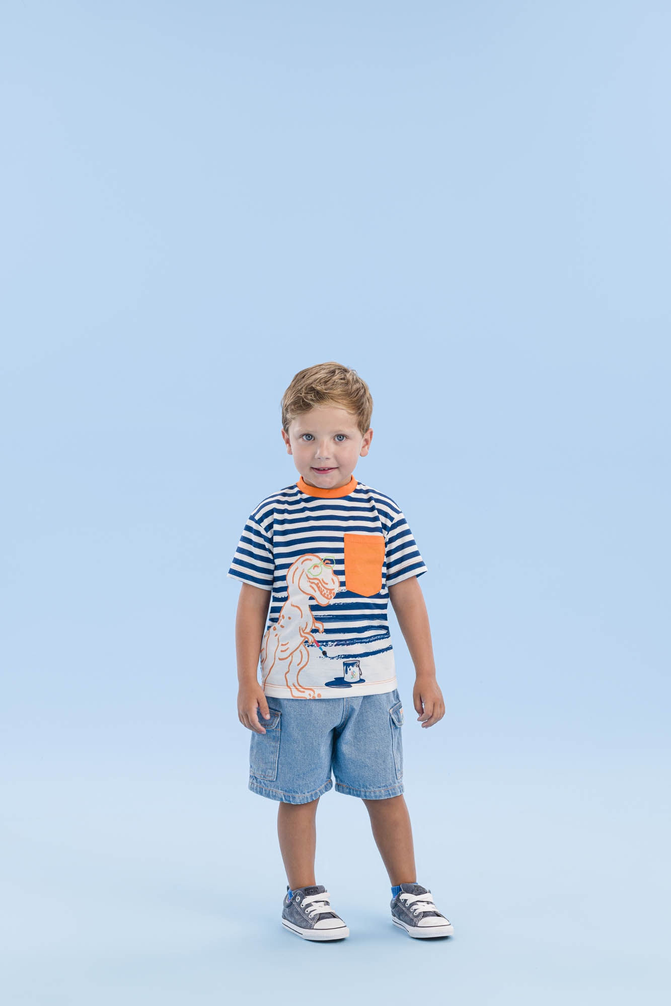 Camiseta-Listrada-Com-Estampa-Frontal