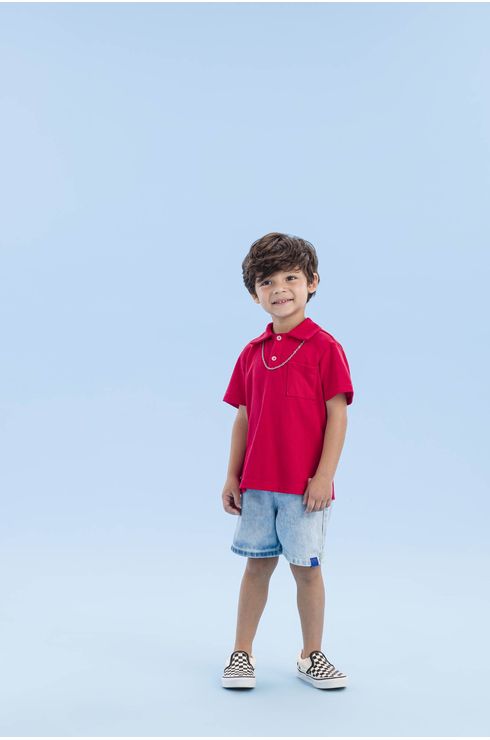 Camiseta Polo De Piquet