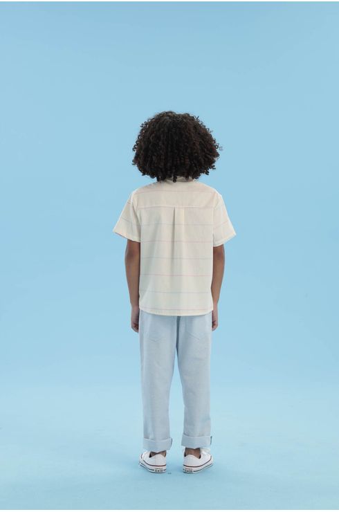 Camisa Com Abertura Lateral
