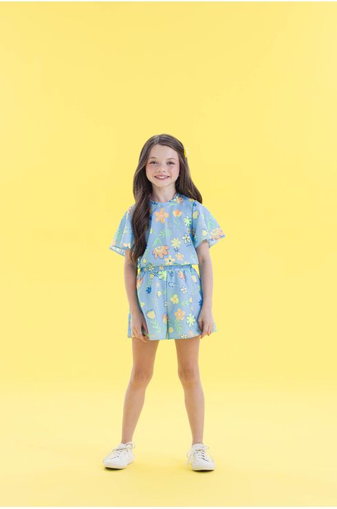 Macaquinho Estampado Com Elastico Personalizado