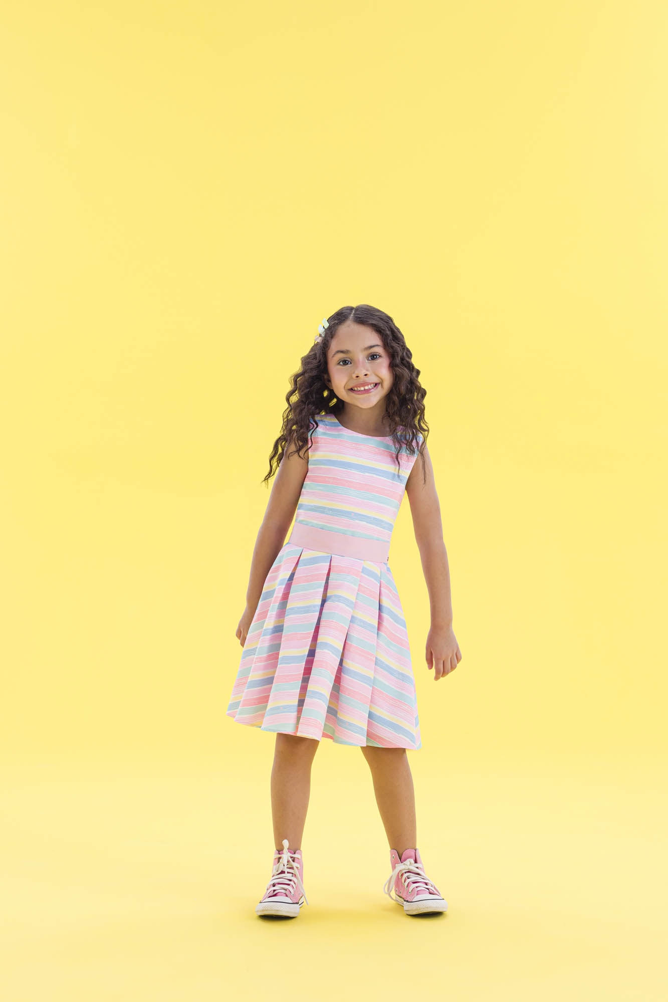 Vestido-Festa-Com-Estampa-Listra-Neon