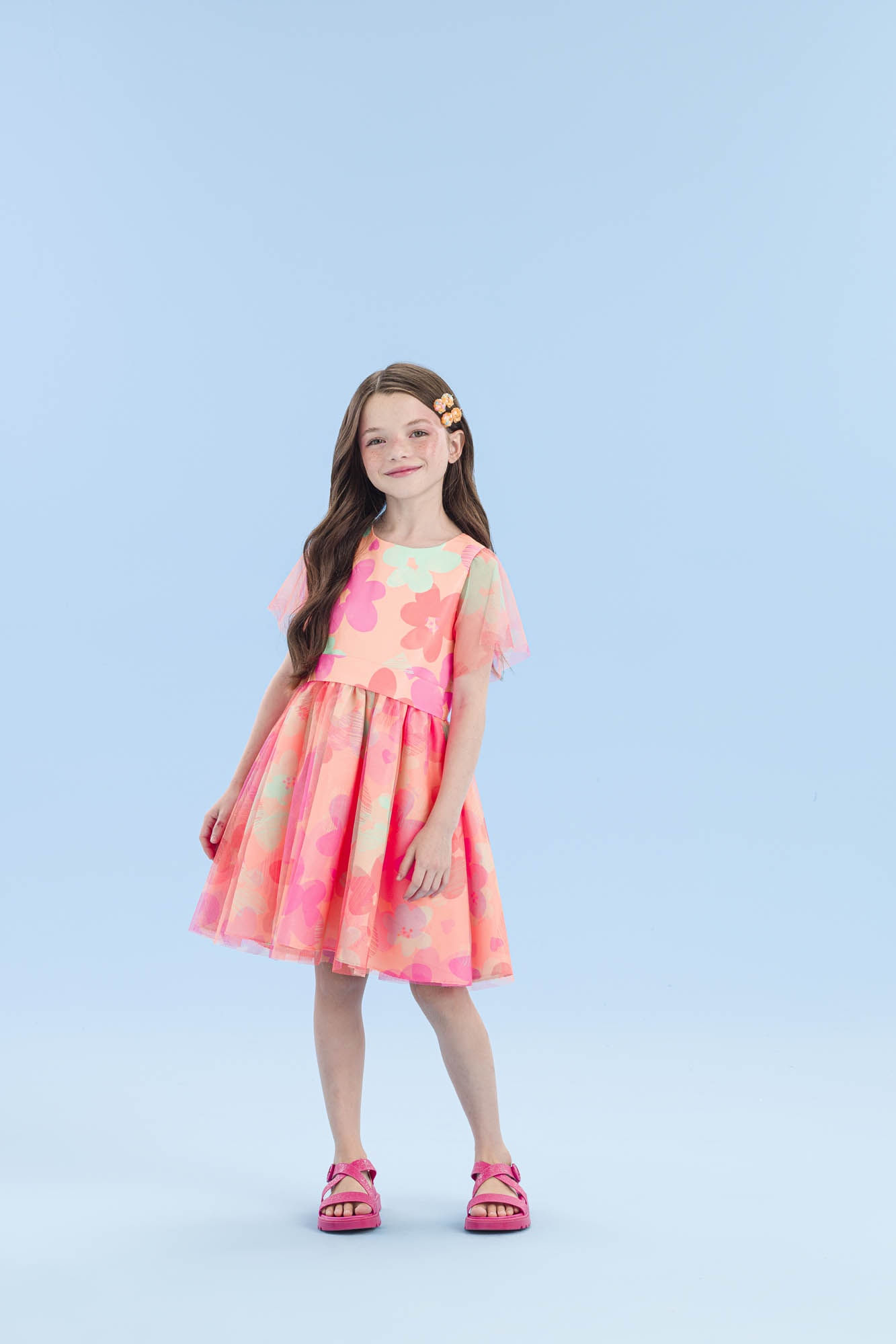 Vestido-De-Festa-Neon-Com-Tule-Glitter
