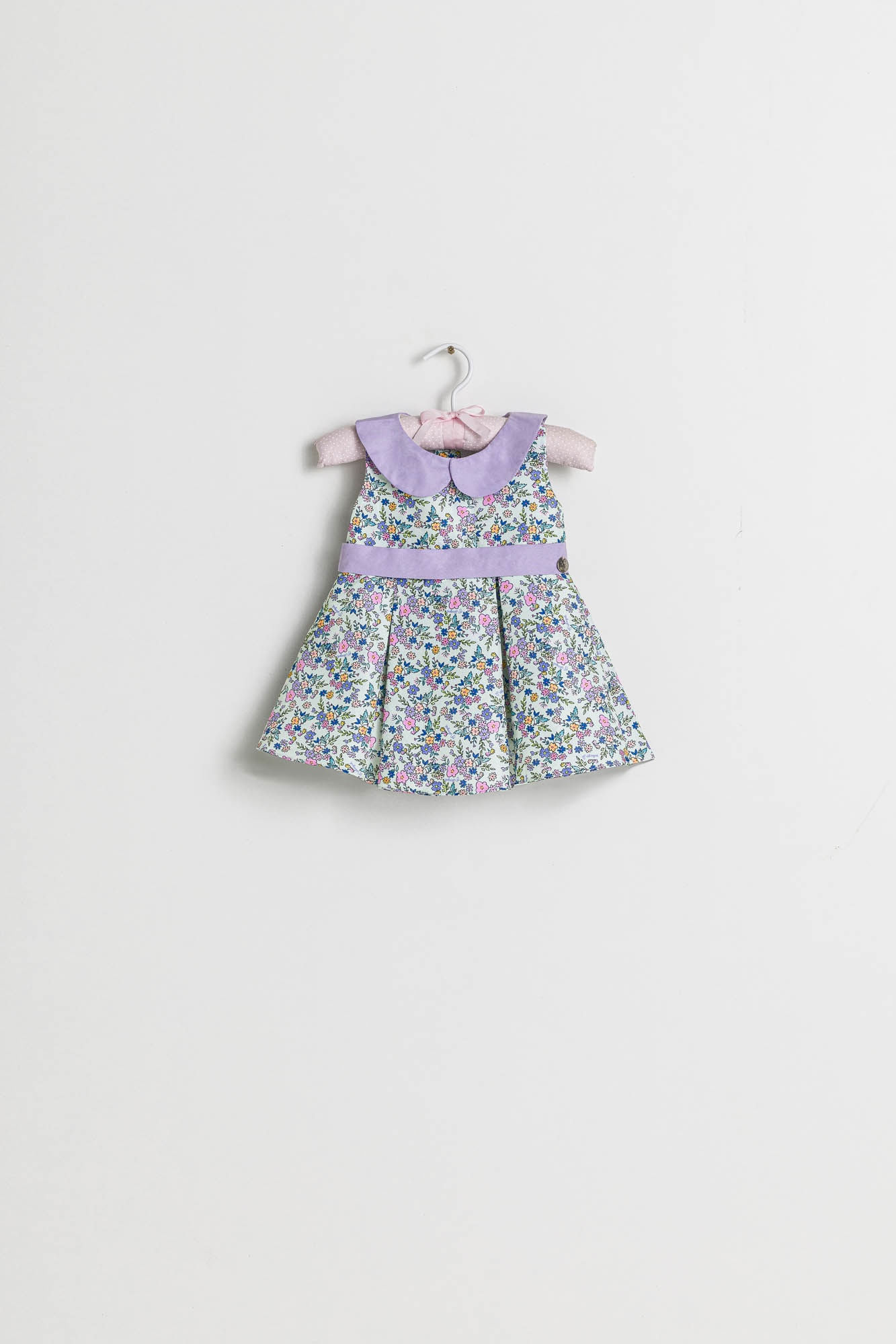 Vestido-Festa-Estampado-Com-Gola-E-Cinto