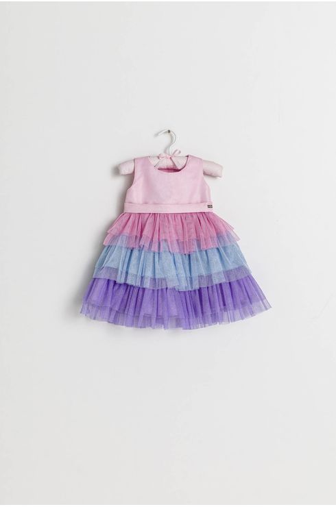 Vestido De Festa Color Candy