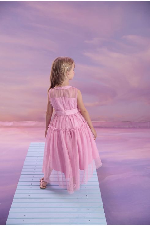 Vestido De Festa Em Tule Mullet