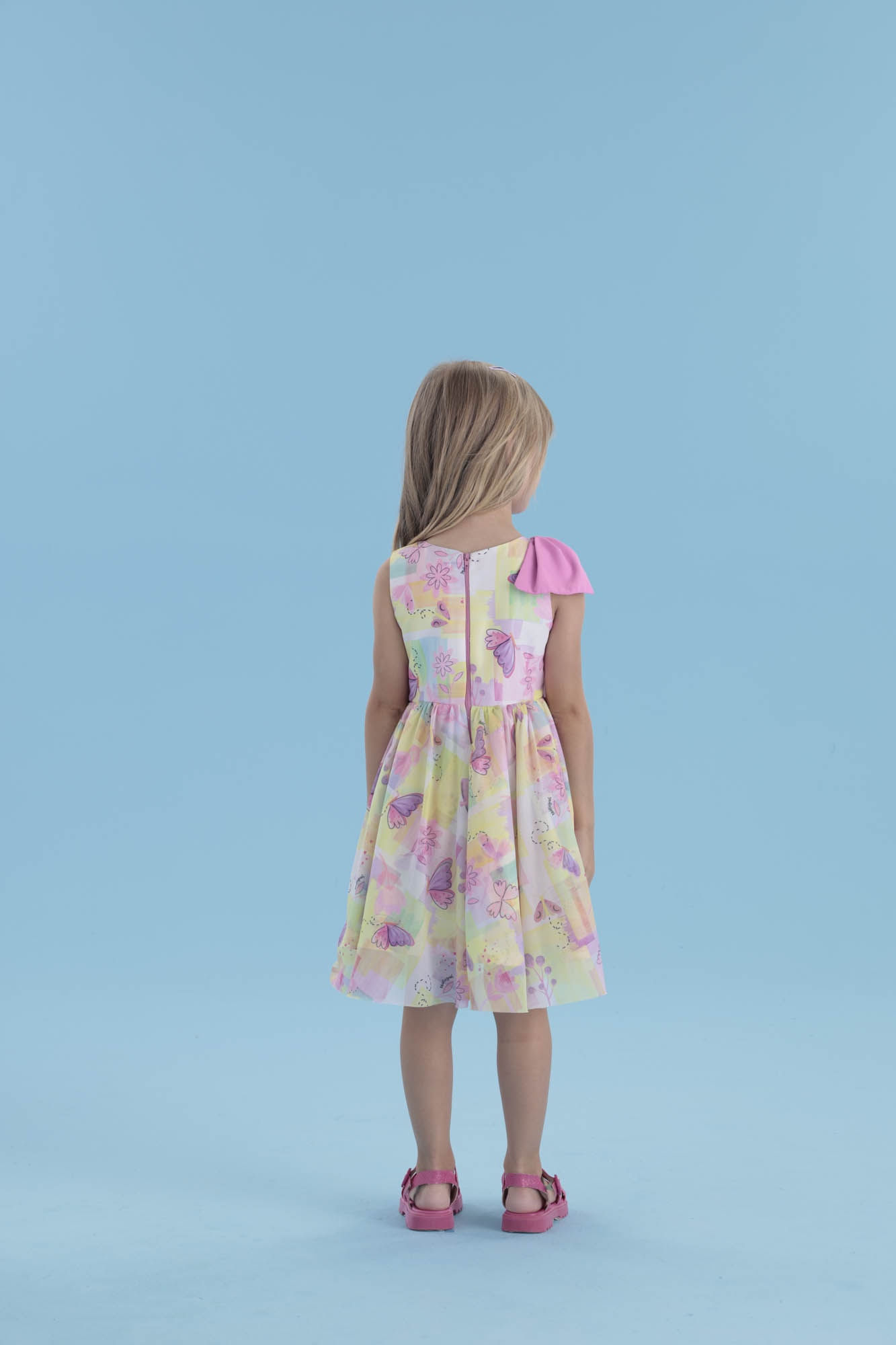 Vestido-Festa-Com-Tule-Sobreposto