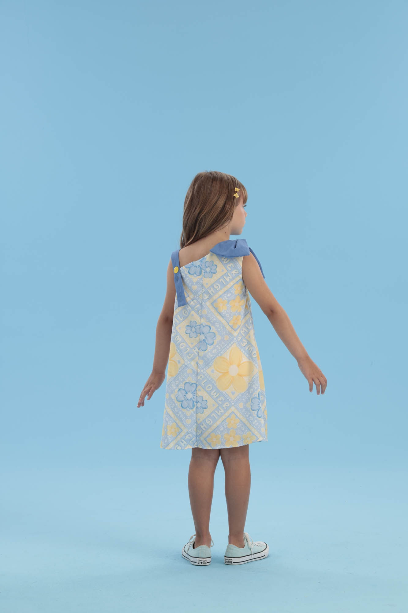 Vestido-Floral-Com-Laco-Lateral