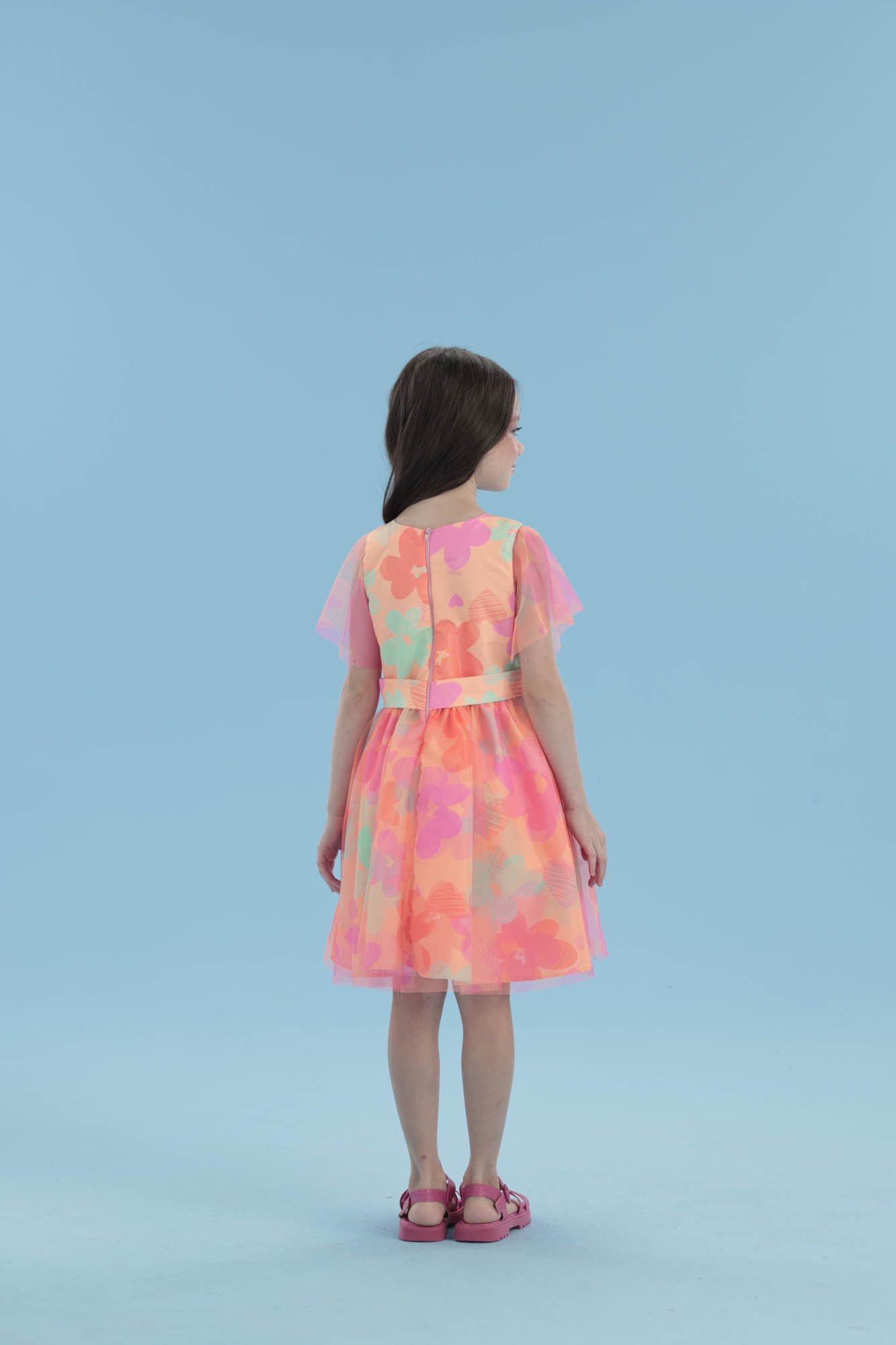 Vestido-De-Festa-Neon-Com-Tule-Glitter