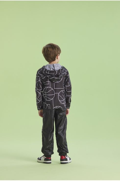 Conjunto Jaqueta E Calça Quebra Vento