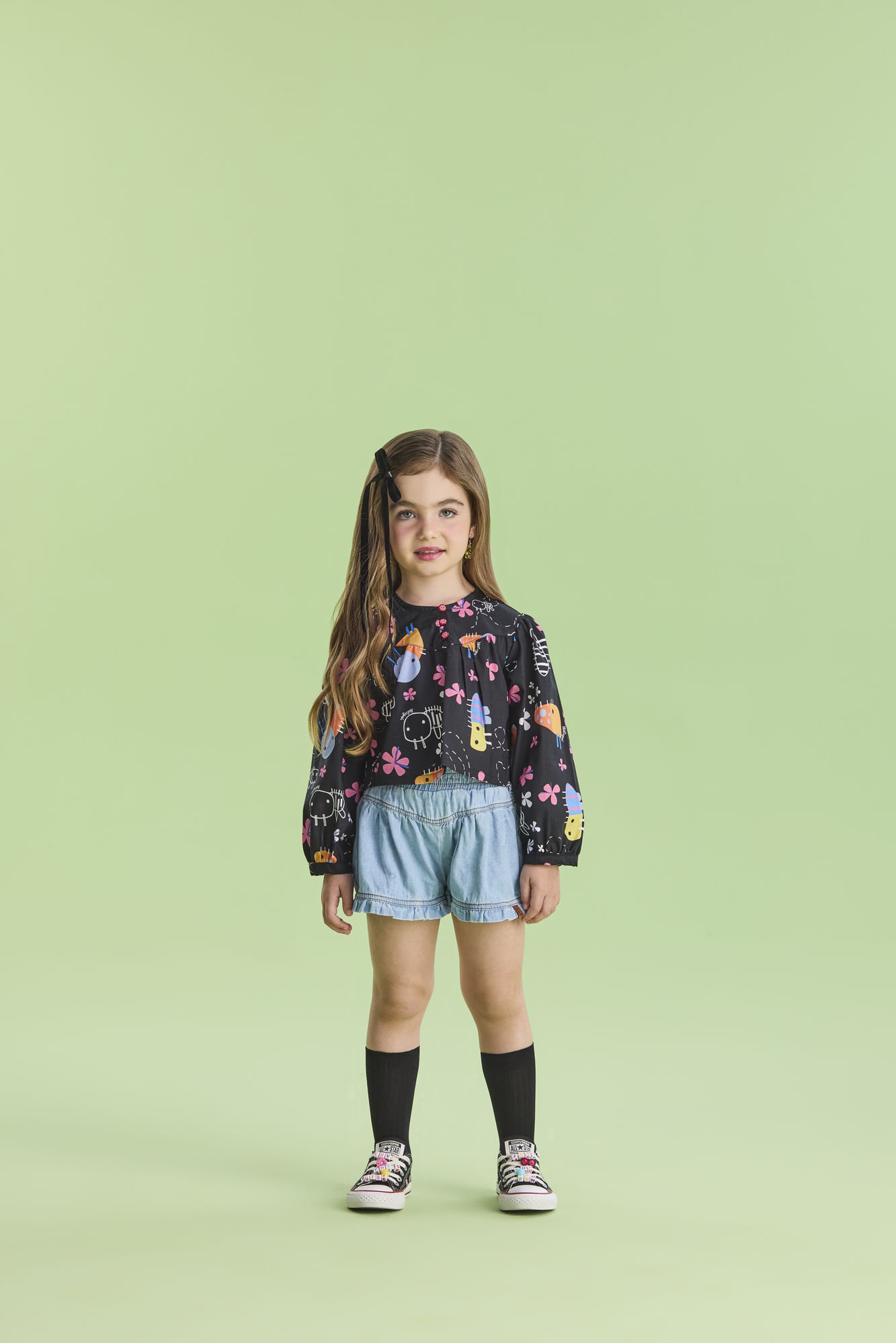 Blusa-Manga-Longa-Em-Tricoline-Estampado-Com-Manga-Bufante